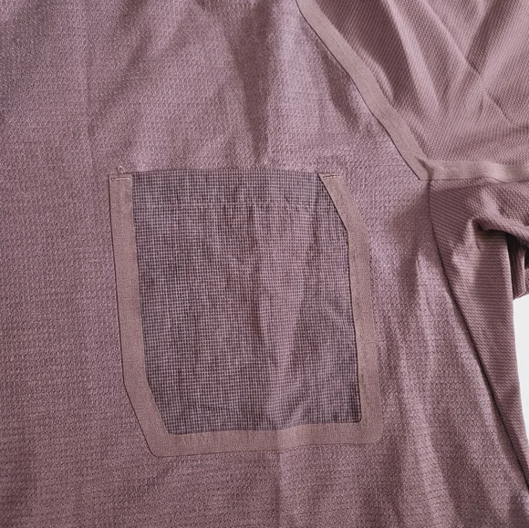 Lululemon Ventilated Hiking Short Sleeve Shirt DKOX Dark Oxide Brown Men’s M - Picture 2 of 6